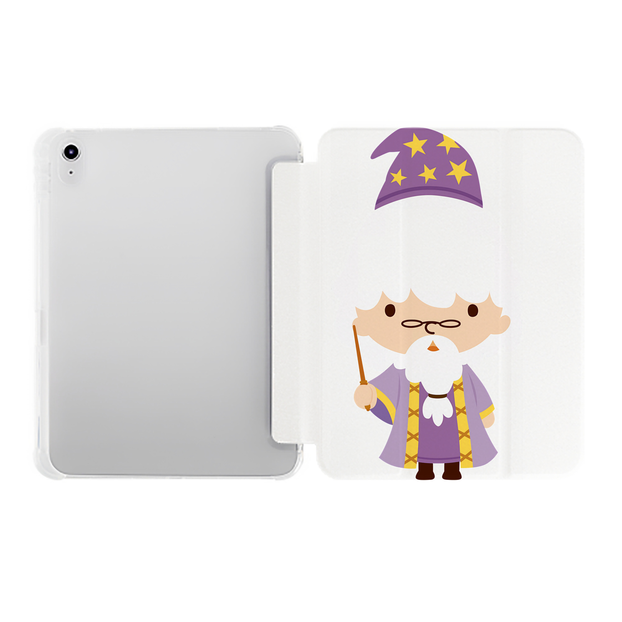 （画像用） Harry Potter ハリー・ポッターシリーズ IPad ケース ペン収納付き 三つ折りスタンド PUレザー×シリコン 対応機種9.5/10.5/10.9インチ